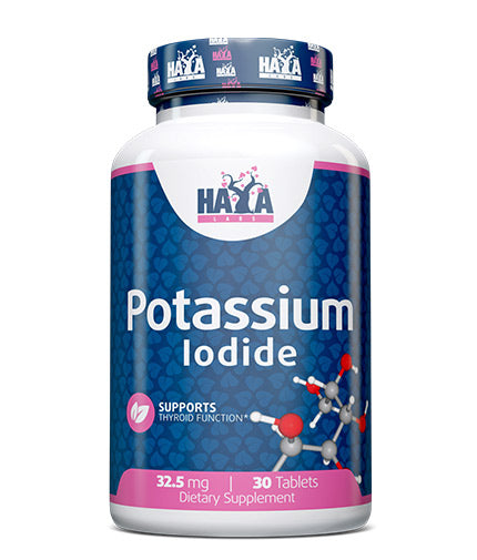 HAYA LABS Potassium Iodide 32.5 mg. | Калиев Йодид - 90 капсули