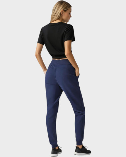 Анцуг с подплата, Спортно Долнище - Over Size - Син