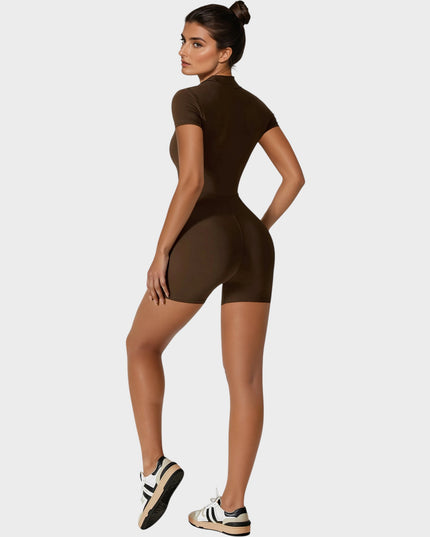 M, L, XL размер: Безшевен Гащеризон Стела - Къс - Кафяв | Strong x Feminine