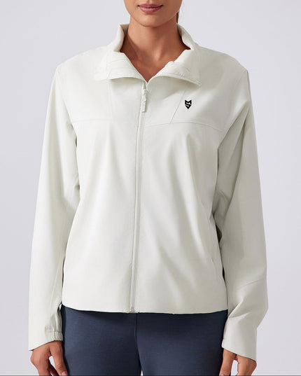 ПРЕДПРОДАЖБА: Дамско спортно яке - Нежна прегръдка - Бял [НАЛИЧЕН ОТ 10.01.2026]