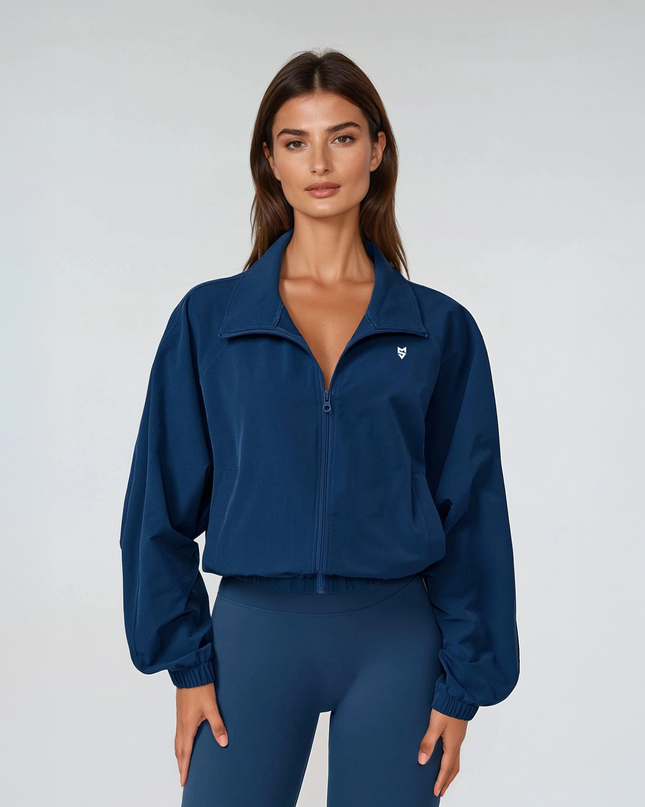 Олекотено Яке - Ветровка с Цип - Син