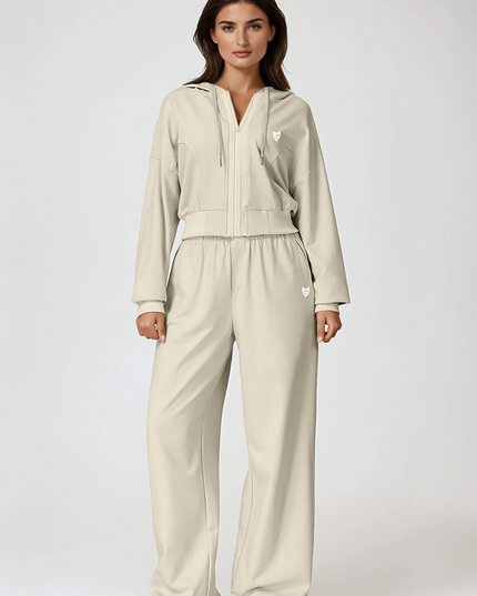 Долнище Trendy - Бял (бежов)