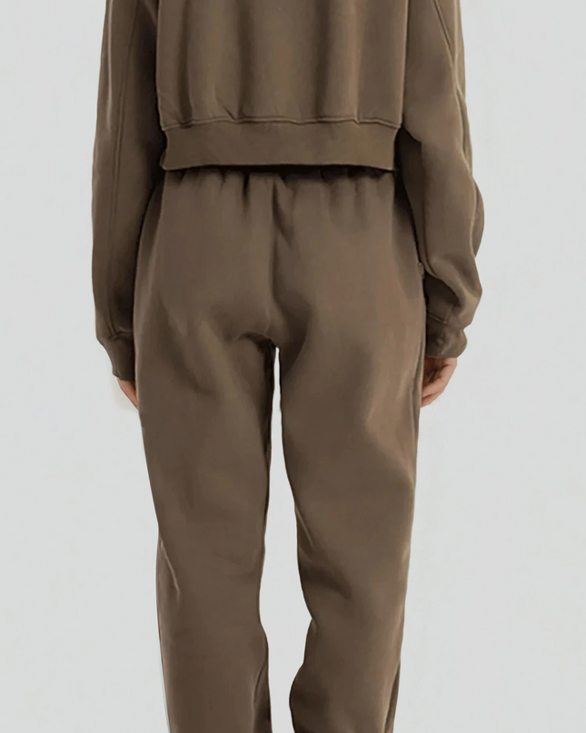 ПРЕДПРОДАЖБА: Мъжко Долнище Everyday - Кафяв - Премиум Серия SMFit - Наличен от 05.01