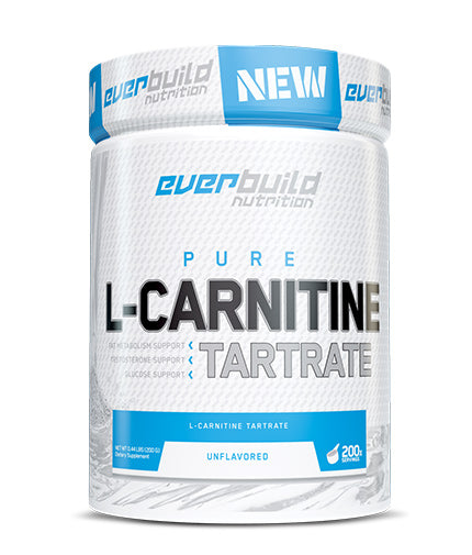 EVERBUILD L-Carnitine Tartrate 1000 | Л-Карнитин Татрат 1000  | 200 гр - 200 дози