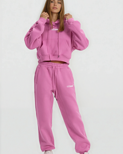 ПРЕДПРОДАЖБА: Горнище Everyday - Памук и Полиестер - Розов | Премиум серия SMFit - Наличен от 05.01