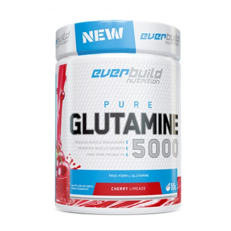 EVERBUILD Glutamine 5000 - Oвкусен | Л-Глутамин в най-чиста форма