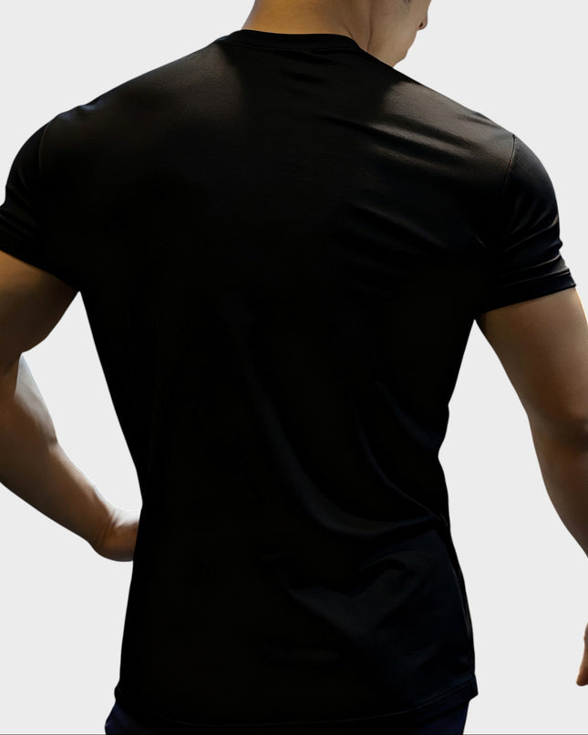 Мъжка Спортна Тениска 5001 - Черен