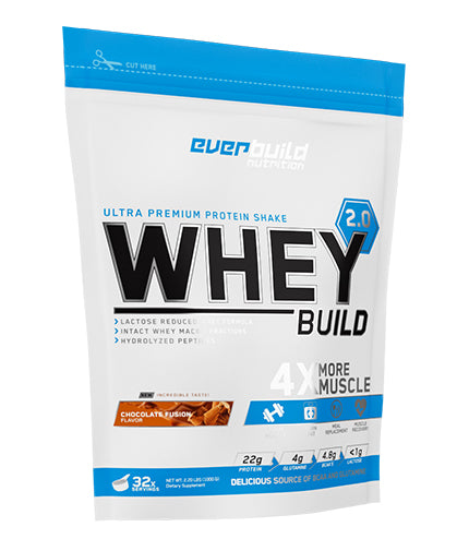 EVERBUILD Whey Protein Build 2.0 | Чиста Мускулна маса и Възстановяване