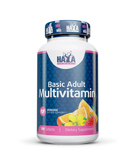 HAYA LABS Basic Adult Multivitamin | Мултивитамини комплекс - 100 таблетки