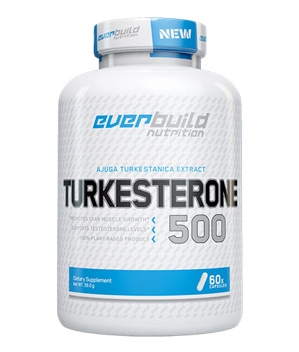 EVERBUILD Turkesterone | Туркестерон - билка за покачване на чиста мускулна маса | 60 капсули