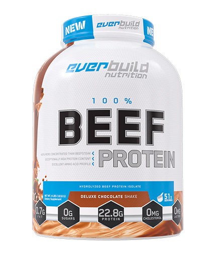 EVERBUILD 100% Beef Protein - Телешки Протеин | Мускулна маса и Възстановяване