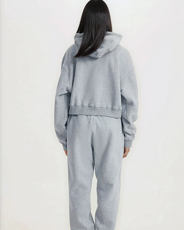 ПРЕДПРОДАЖБА: Горнище Everyday - Памук и Полиестер - Сив | Премиум серия SMFit - Наличен от 05.01