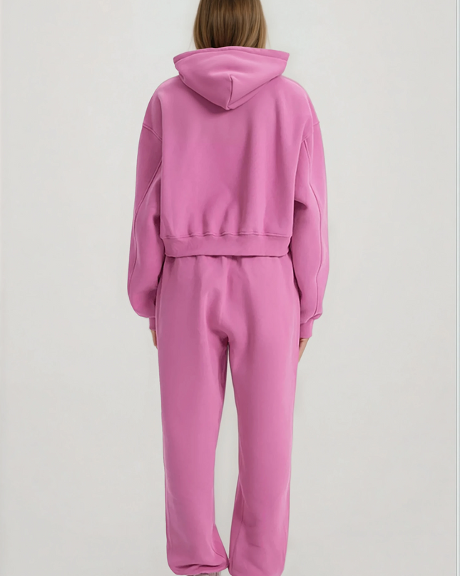 ПРЕДПРОДАЖБА: Анцуг Everyday, Долнище - Памук и Полиестер - Розов | Премиум серия SMFit - Наличен от 05.01