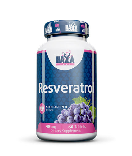 HAYA LABS Ресвератрол 40 mg / 60 таблетки