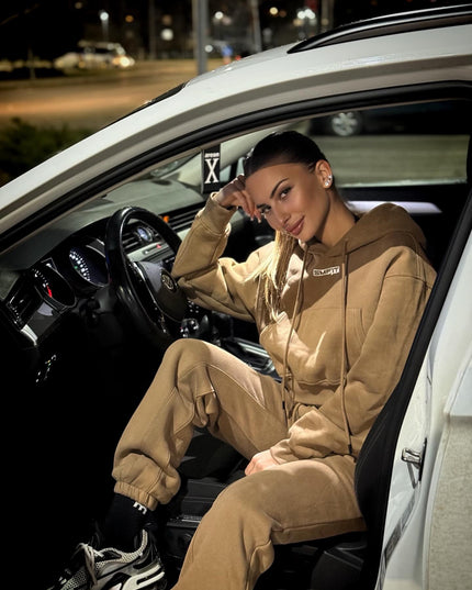 Анцуг Everyday, Долнище - Памук и Полиестер - Мока Мус (Кафяв) | Премиум серия SMFit