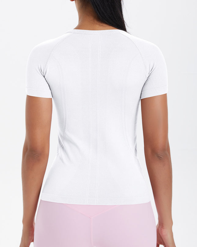 Класическа спортна тениска - Бял