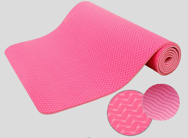 Комфортна Постелка за Упражнения - Нехлъзгаща се за Йога, Пилатес, Гимнастика, Фитнес, Аеробика - Антибактериална | Премиум серия SMFit