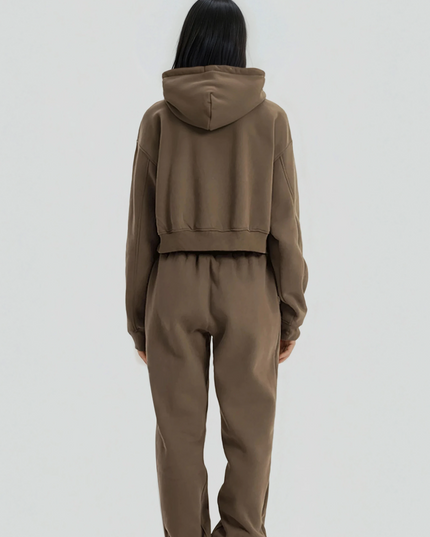 ПРЕДПРОДАЖБА: Горнище Everyday - Памук и Полиестер - Мока Мус (Кафяв) | Премиум серия SMFit - Наличен от 05.01