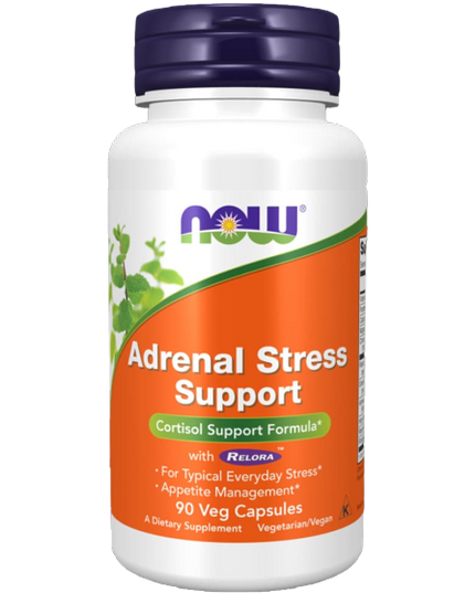 NOW Foods Adrenal Stress Support | Мега Кортизол Блокер - 90 дози