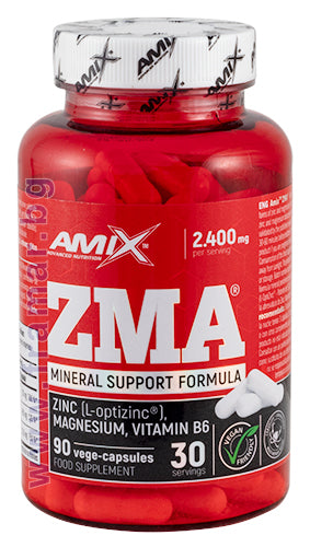 AMIX ZMA 90 таблетки | Цинк, Магнезий и Витамин В6