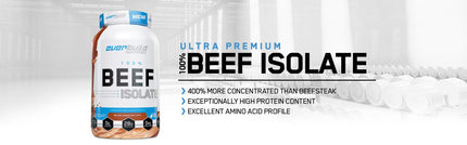 EVERBUILD Ultra Premium 100% Beef Protein Isolate - Телешки Протеин Изолат| Мускулна маса и Възстановяване