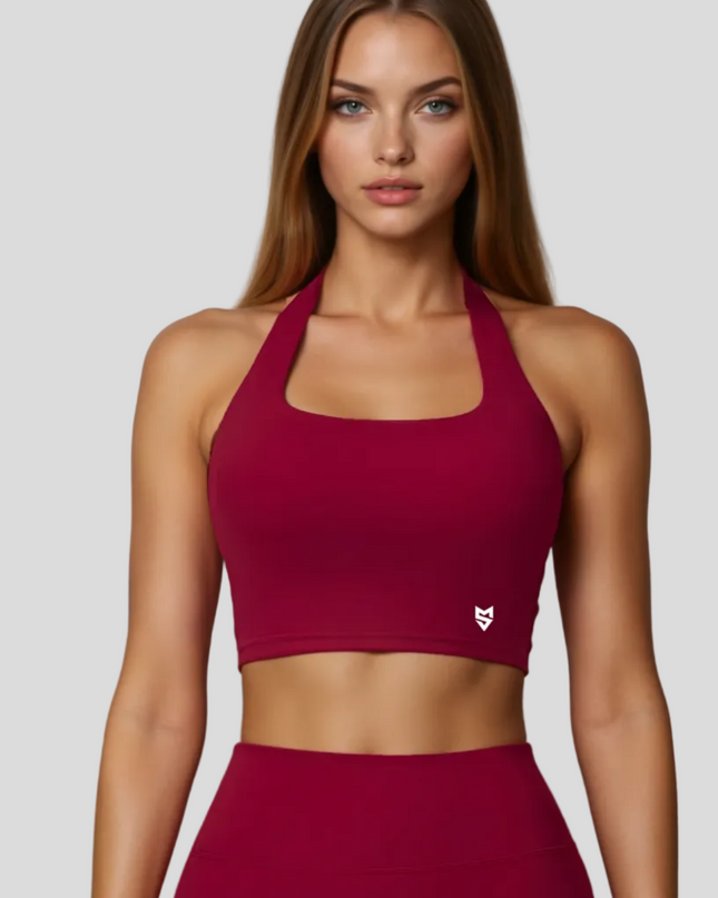 Бюстие Perfect Shape - Подсилена и Комфортна Поддръжка, с подплънки - Червен