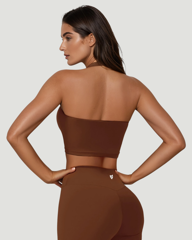 Горнище Perfect Shape - Кафяв