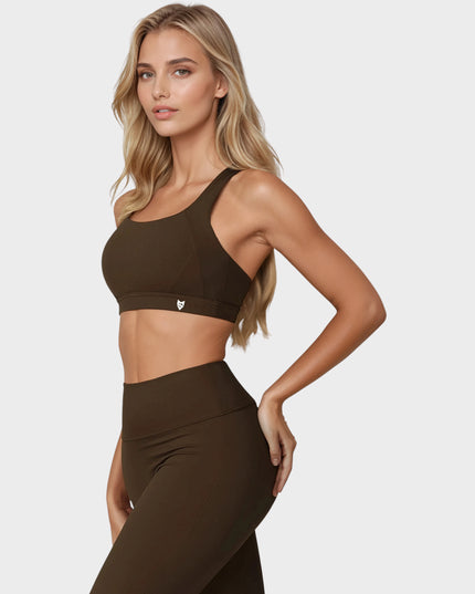 Горнище Париж - Кафяв