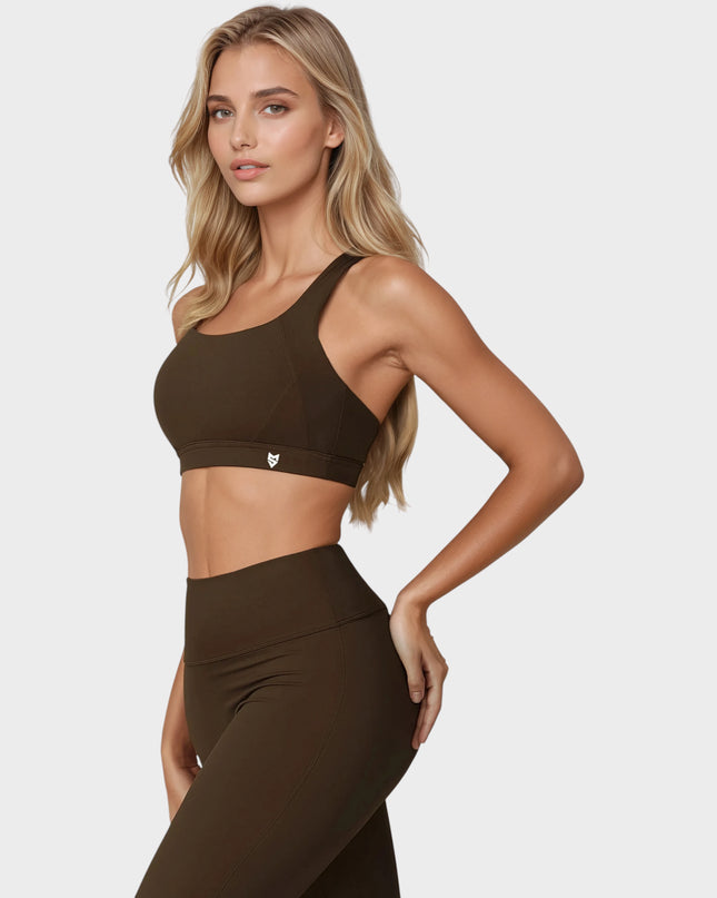 Горнище Париж - Кафяв