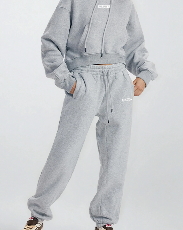 ПРЕДПРОДАЖБА: Мъжко Долнище Everyday - Сив - Премиум Серия SMFit - Наличен от 05.01