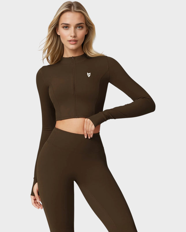 Бюстие Париж - Кафяв