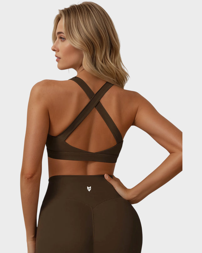 Горнище Париж - Кафяв