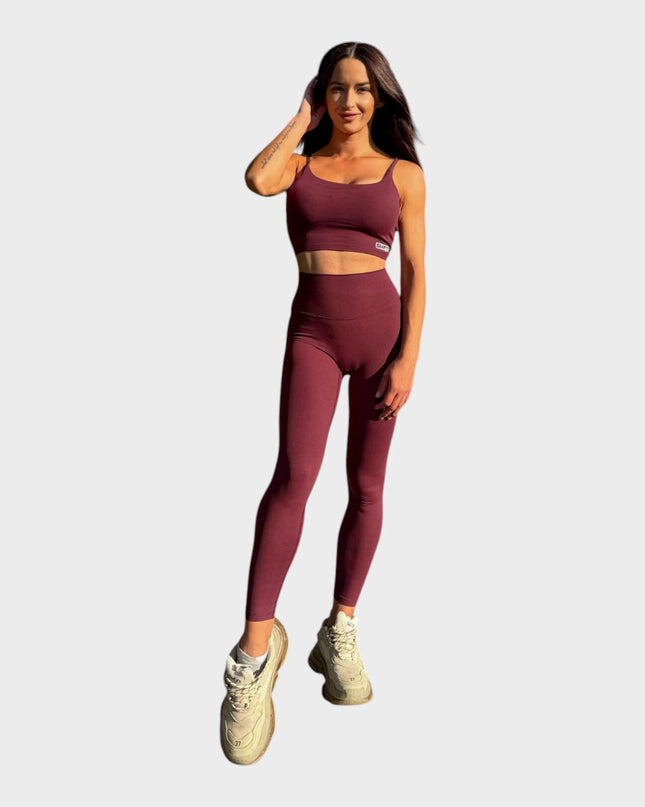 Клин Skin Luxe Втора Кожа - Червен-Кафяв | Премиум серия SMFit