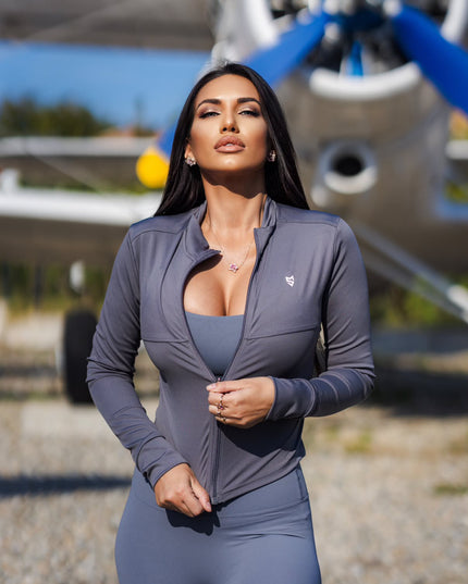 Клин Skin Luxe Втора Кожа - Сив | Премиум серия SMFit