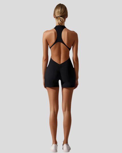 Къс Гащеризон Joy с Повдигащ Ефект и Отворен Гръб - Scrunch Bum | Strong x Feminine x Sexy