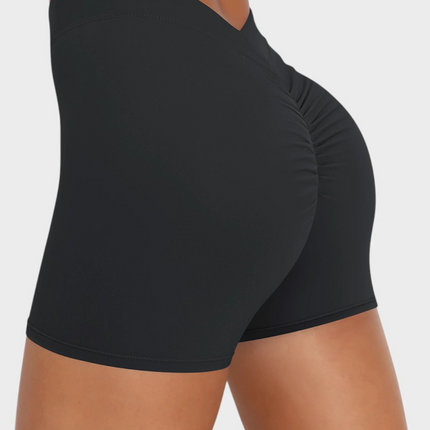 Къс Клин с повдигащ ефект, Scrunch Bum - Черен