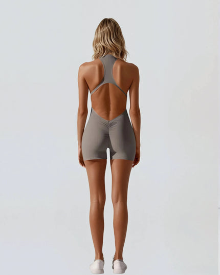 Къс Гащеризон Joy с Повдигащ Ефект и Отворен Гръб - Scrunch Bum | Strong x Feminine x Sexy
