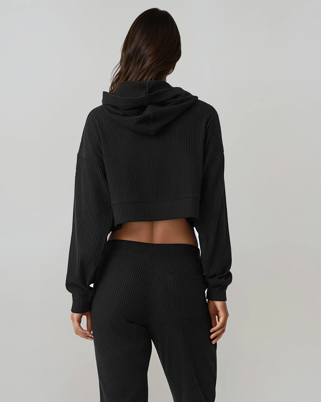 ПРЕДПРОДАЖБА: Горнище Muse, с качулка - Черен - Налично от 02.12