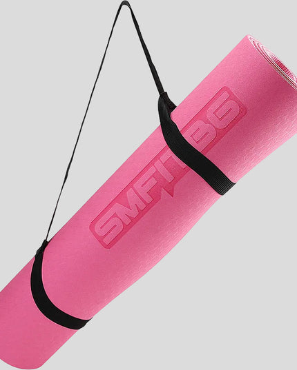 Комфортна Постелка за Упражнения - Нехлъзгаща се за Йога, Пилатес, Гимнастика, Фитнес, Аеробика - Антибактериална | Премиум серия SMFit