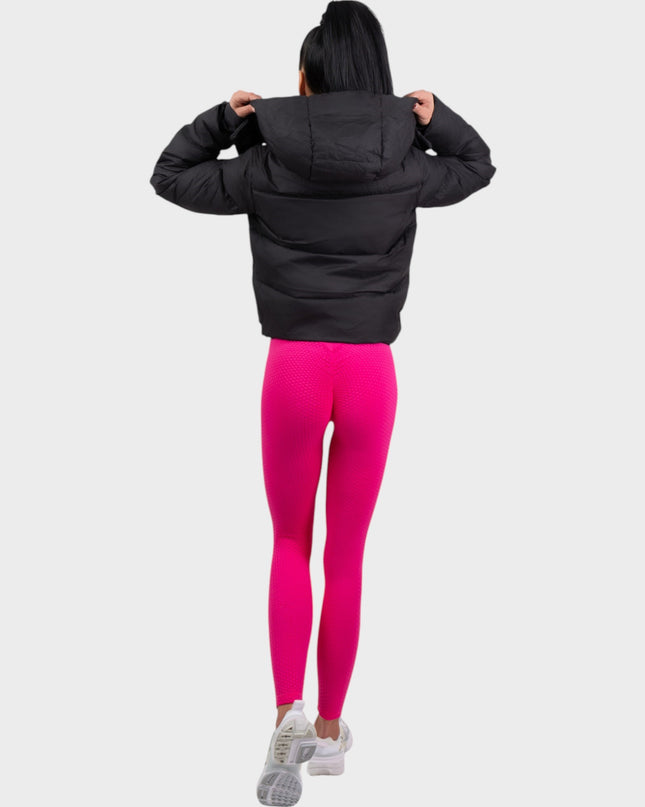 Пухено яке - Черен