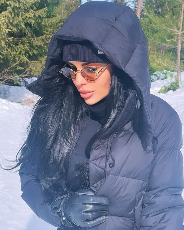 Пухено яке - Черен