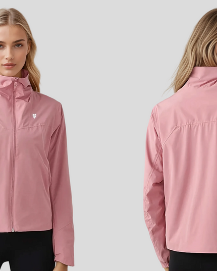 Дамско яке - Нежна прегръдка - Розов