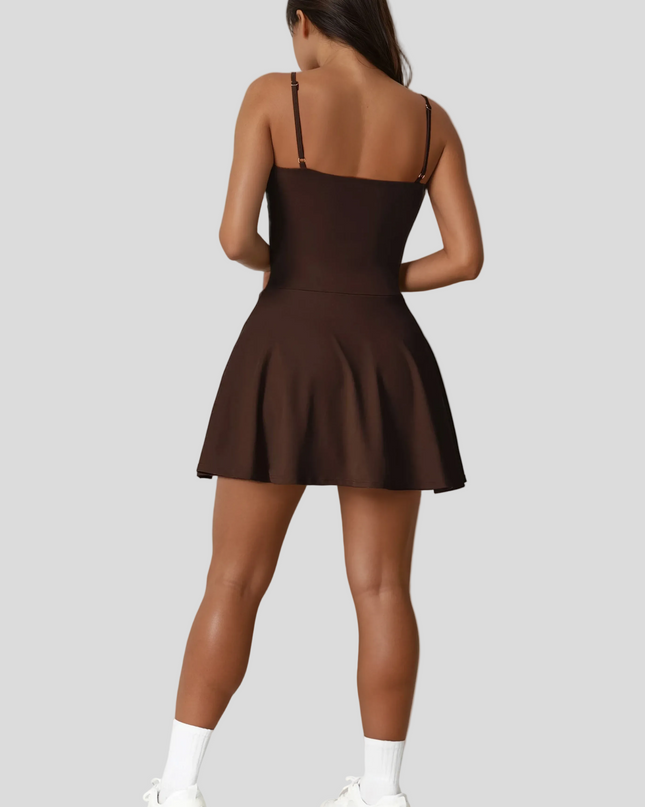 ПРЕДПРОДАЖБА: Рокля „Божествена Линия“ - Кафяв - Наличен от 10.01