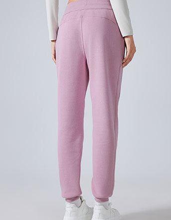 ПРЕДПРОДАЖБА: Анцуг с подплата, Спортно Долнище - Over Size - Розов - Налично от 10.12