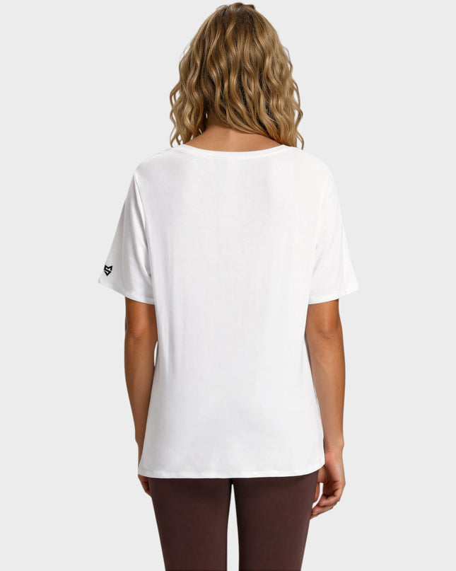 Тениска 93% памук - Бял - DA99