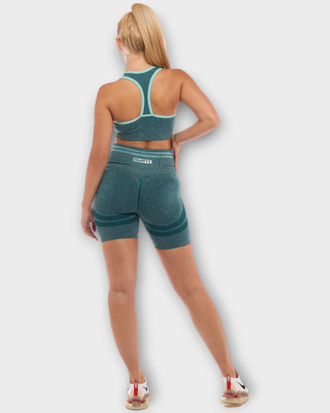 Бюстие Empower, с подплънки - Зелен | Делукс серия SMFit