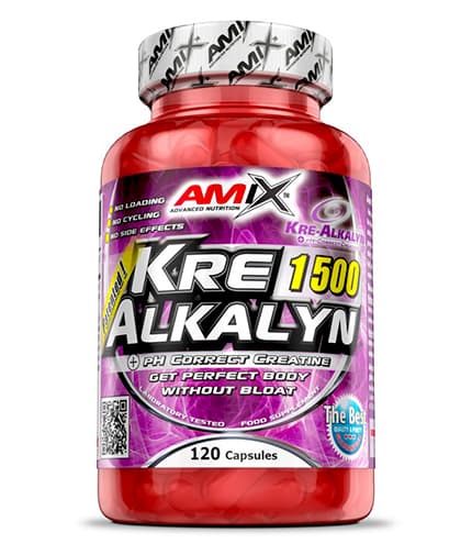 Amix Kre-Alkalyn - Подобрена форма на креатин без стимуланти | Мускулна маса - Кре-Алкалин.