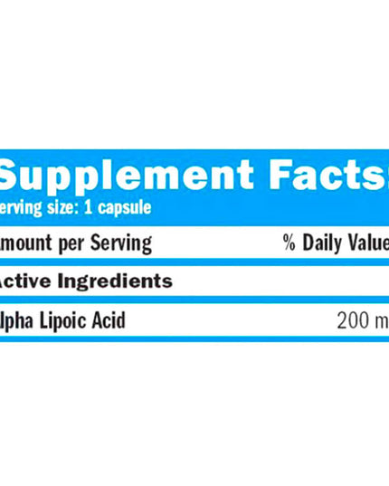 Amix ALA Алфа - Липоева Киселина | Мощен антиоксидант.