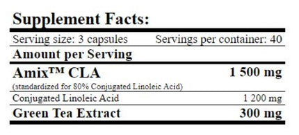 AMIX КЛА 1200 + Зелен чай  /  120 капс.