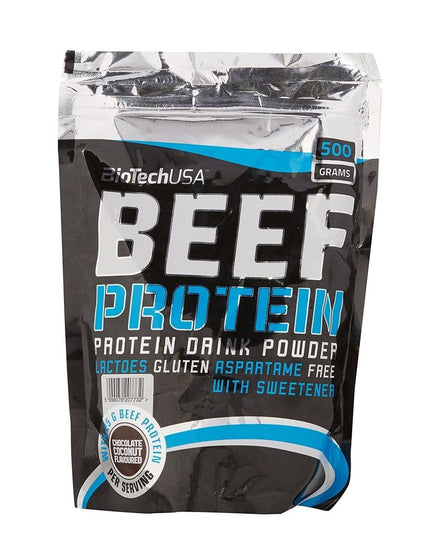 Biotech USA Beef Protein - Телешки Протеин (Хидролизиран) с Л-Аргинин | Мускулна маса и Възстановяване